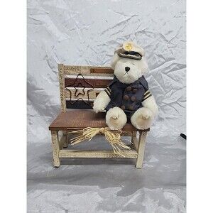 unipak sailor Bear  Comes With  4x8.5x9.5 Bench  red, white, blue copper